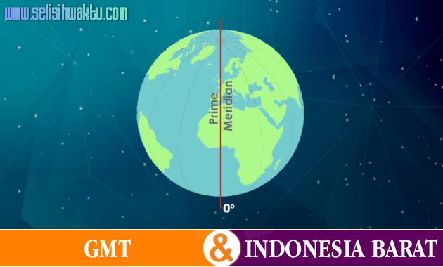 Selisih Waktu GMT Dengan Indonesia Barat