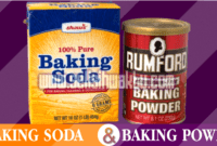 perbedaan baking soda dan baking powder