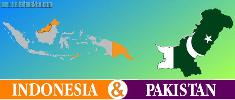 perbedaan waktu antara indonesia – pakistan